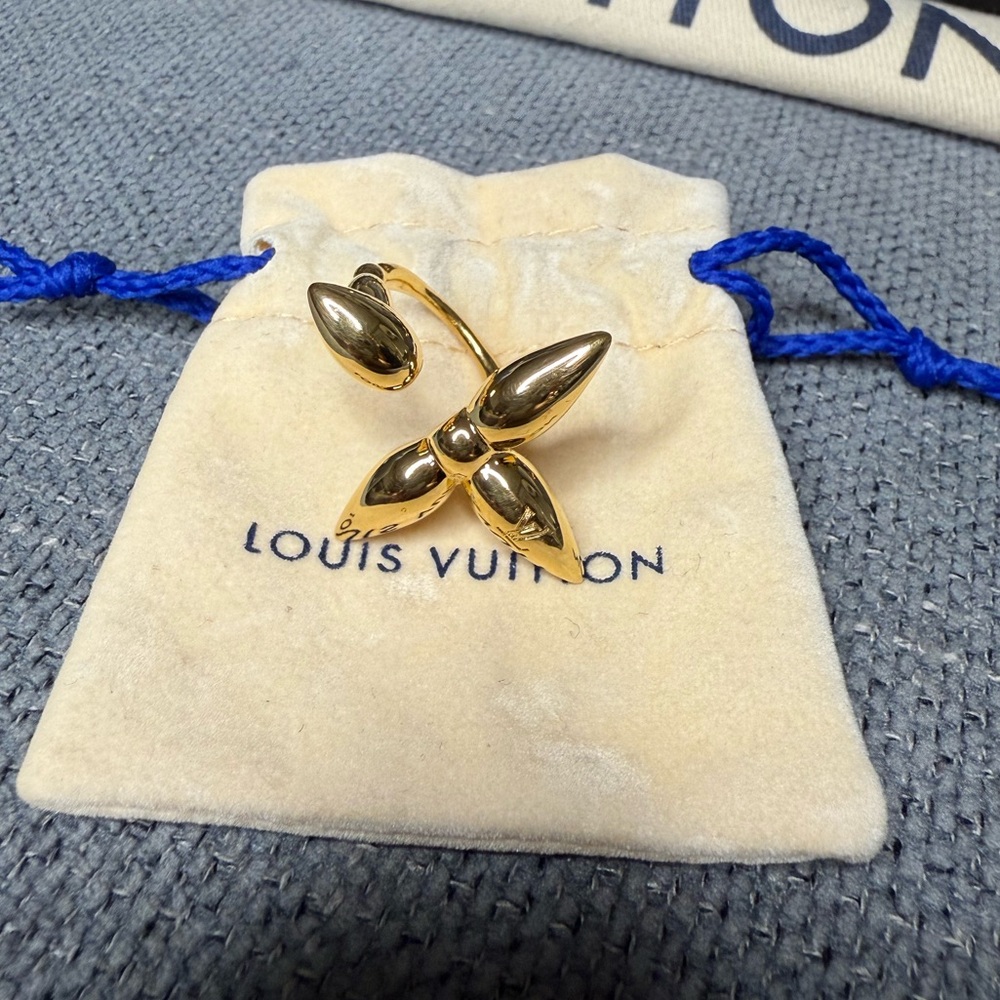 Louis Vuitton Berg Louisette ring Size M